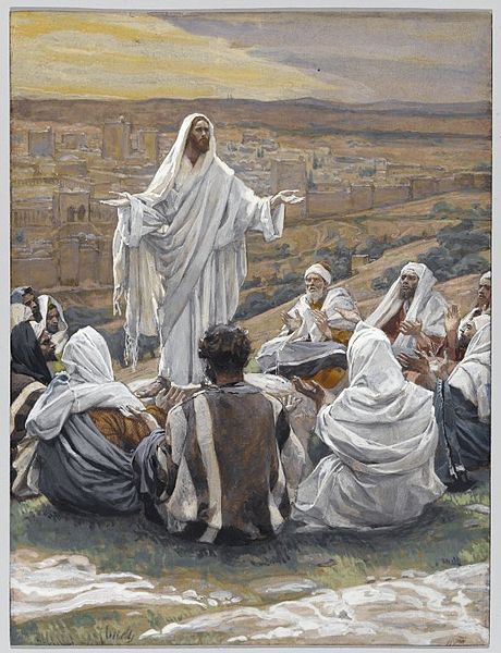 The Lord's Prayer by Tissot.  Public Domain.  