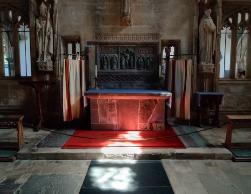 St. David's Cathedral, Pembrokeshire, UK.  Used by permission of Creative Commons License, http://visualtheology.blogspot.com/ .